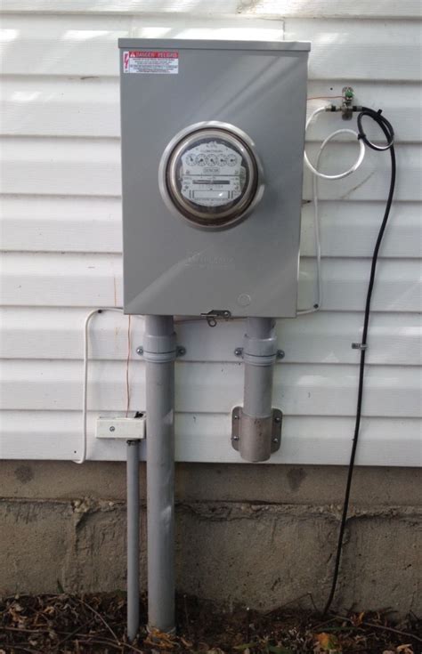 electrical meter box|residential electric meter box installation.